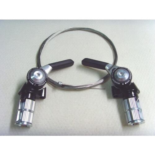 MicroSHIFT 9S TT Bar End Shifter BS-A09 2 x 9 / 3 x 9 speed Road Bicycle Shift Compatible for Shimano