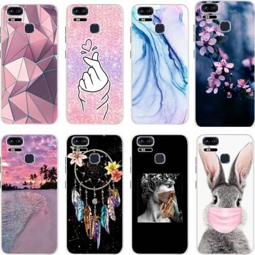 Silicone Phone Case For Asus ZenFone 3 Zoom ZE553KL Transparent TPU Soft Cover cases For Asus Zenfone Zoom S Z01HD ZE553KL