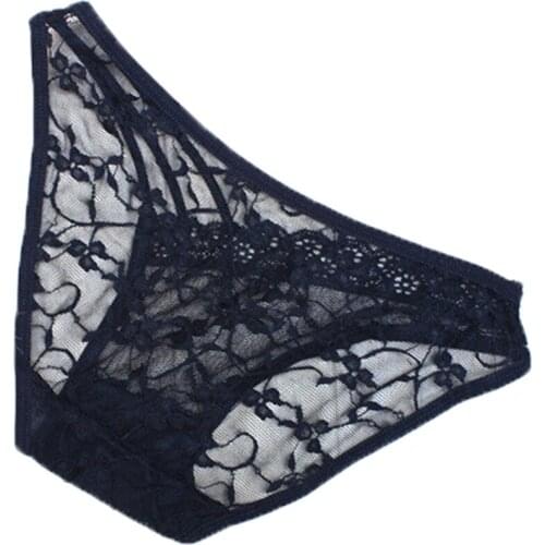 Women Sexy Panties Breathable Lace Panties Health Transparent Panties Ladies Underwear Hollow Out Lingerie