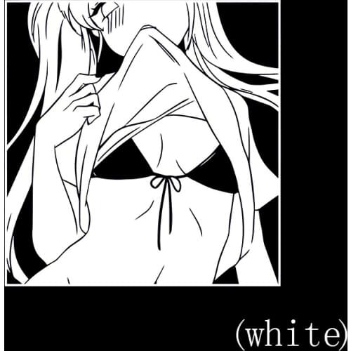 15*15.5cm Lewd Anime Ecchi Vinyl Decal Cute Sticker Car Accessories Car Window Manga Anime Decal