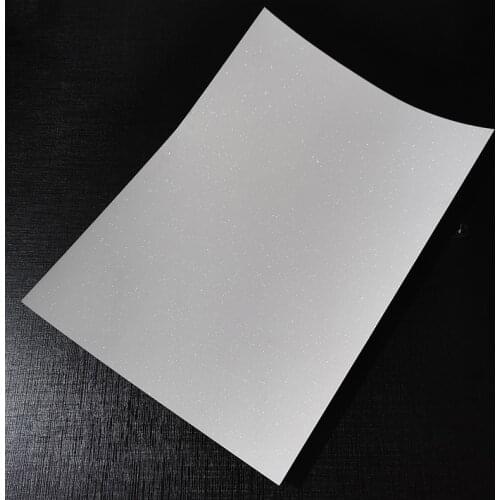 210 x 297mm Holographic Glitter Star Fantasy Foil Adhesive Tape Back Hot Stamping On Paper 50 Sheets DIY Package Color Card