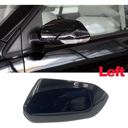 6QD857537 New Black Side Door Wing Mirror Shell Cover For VW Polo 9N Vento Sedan 2006 2007 2008 2010 Skoda Octavia MK2 6QD857538