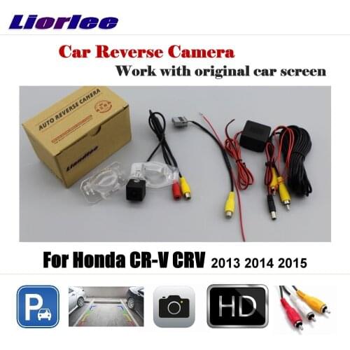 Car Rearview Reversing Parking Camera For Honda CR-V CRV 2013 2014 2015 Display / Rear View Backup Back CAM