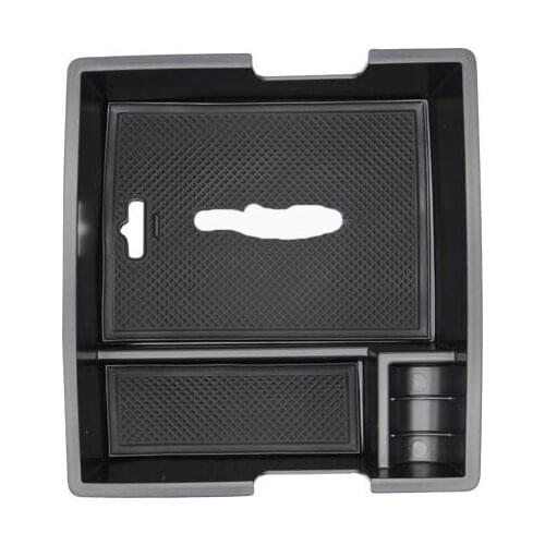 Free shipping Central armrest container holder tray storage box for Ford Everest
