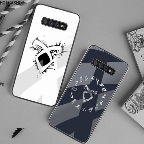 TV Series Shadowhunters Phone Case Tempered Glass For Samsung S20 Plus S7 S8 S9 S10 Plus Note 8 9 10 Plus