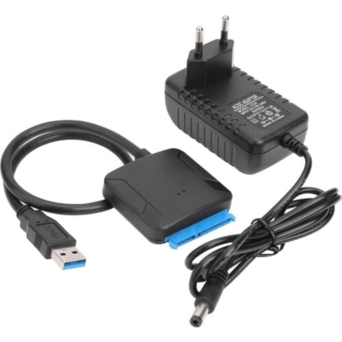 Breakout Cable Hard Drive Splitter Cable USB 3.0 To SATA Convert Cable Fast Transmission for SSD HDD Hard Drive Adapter