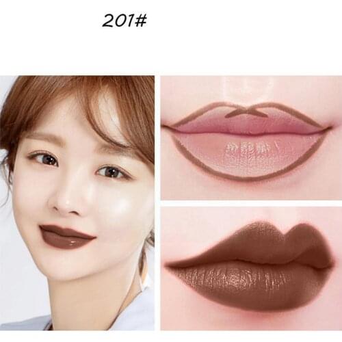 Luxury 12Pcs/set Matte Waterproof Lip Liner Pencil Nude Lipstick Lip Long Smooth Cosmetics Gift Beauty Lasting For Women U3O9