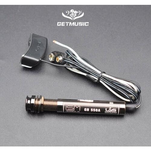 Tail-peg Preamp System Folk Guitar LSM Pickup Humbucker with volume and tone control guitar pick holder