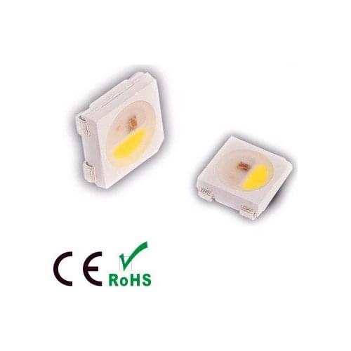 SK6812-mini-RGBW LED bead; 3.5x3.7x1.9mm Top SMD Type 0.25Watt Power targeted light source Intelligent control LED