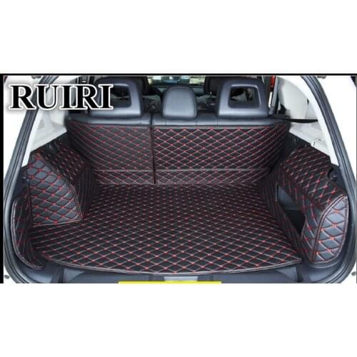 High quality! Special car trunk mats for Jeep Compass 2015-2007 waterproof durable cargo liner mat boot carpets for Compass 2010