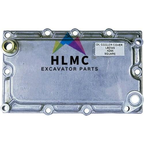 High Quality Excavator Engine Spare Parts 4D95 3P Oil Cooler Cover for diesel engine hydraulic oil cooler