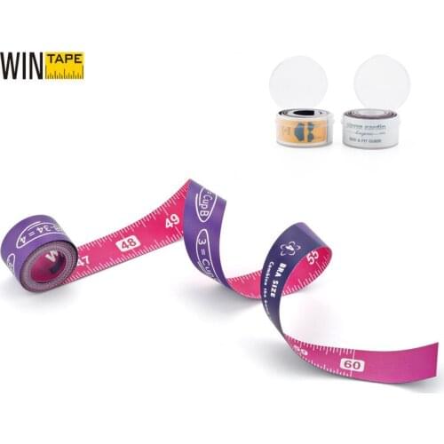 WINTAPE 60Inch Bust Measuring Ruler Comfortable Body Measuring Tool With Box Double-sided Scal Inch Bust Bra Soft Measuring Tape