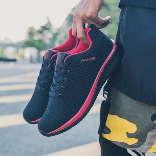 YIQITAZER 2018 New Arrival Fashion Casual Men Shoes, Breathable Mesh Massage Summer Cool Shoes Man Gray Green Red