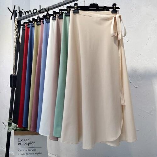 Женские юбки миди Yitimoky China At AliExpress