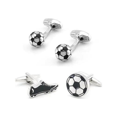 10pairs/lot Copper 3D Soccer Cuff links Football Shoes Sneakers Cufflinks Sport Cuff Button Mens Jewelry Wholesale