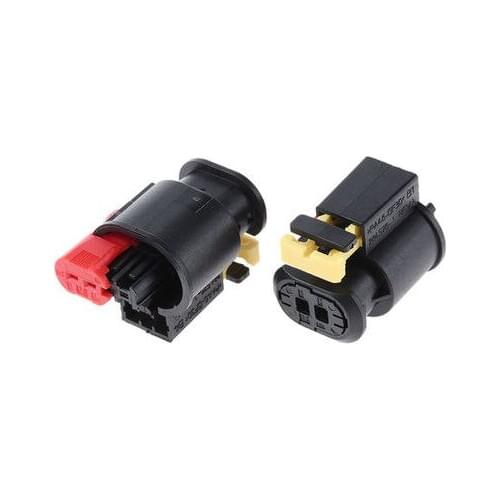 10pcs/lot 2 Pin/Way Female TE Tyco/Amp Waterproof Sensor Plugs Automotive Connector Timing Valve VVT Plug 284556-1 For Buick