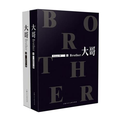 2 Books Priest Brother Chinese Novel Youth literature and animation Novel Fiction Official Book