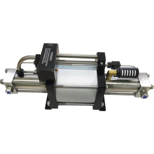 Wellness Model :GBT15/60 maximum 480 bar double stage high pressure air driven hydrogen gas booster filling pump