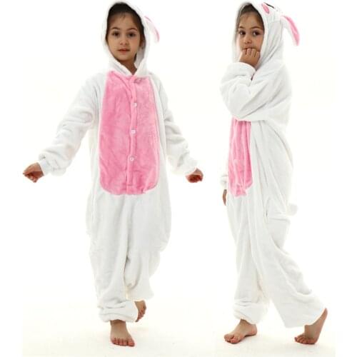 Children Kigurumi Animal Onesie Pajamas Boys Girls Unicorn Pajama Sets Cartoon Anime Flannel Kids Pijama Sets Winter Sleepwear
