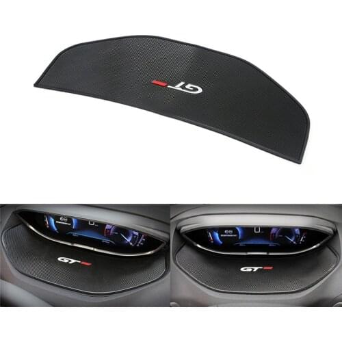 For 2016 2017 2018 Peugeot 3008 4008 5008 GT Interior Dashboard Sticky Display Anti-skid Mat Pad Anti-Slip Meter Mats Rubber