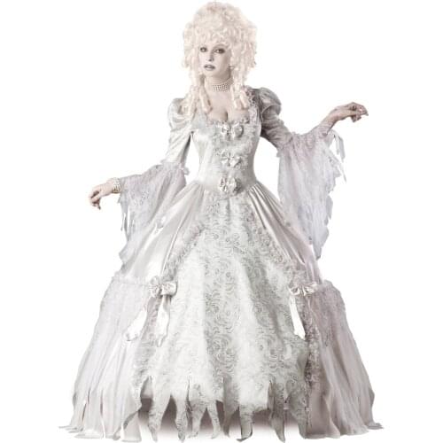 Top Sale Georgian Marie Antoinette Dress Halloween Party Gown Costumes