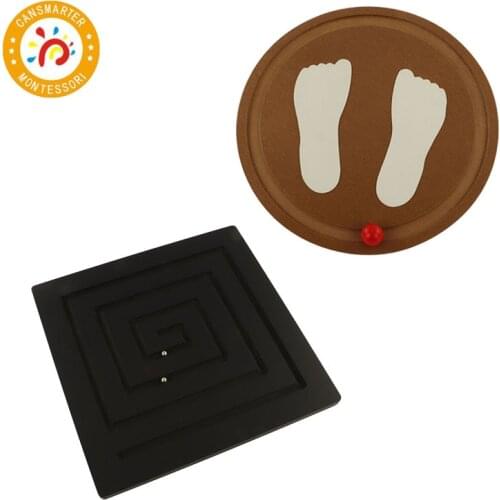 Baby Toy Montessori Material Sensory Teaching Aids Foot Balance Hand Balance Early Education Home Children Toy