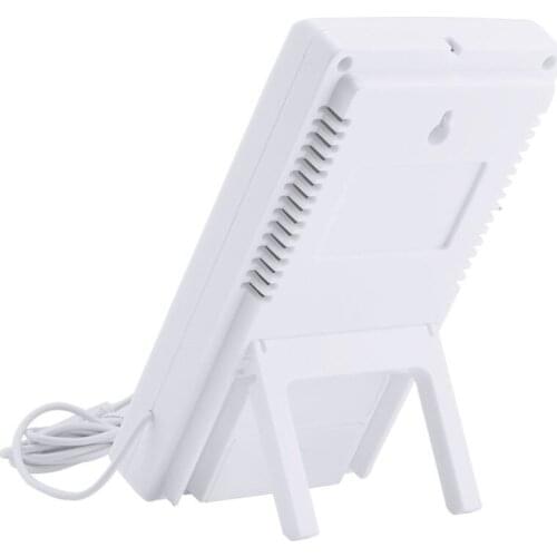 11XA Indoor Outdoor Hygrometer Thermometer Big LCD Display Digital Weather Station Temperature Humidity Meter Probe Sensor