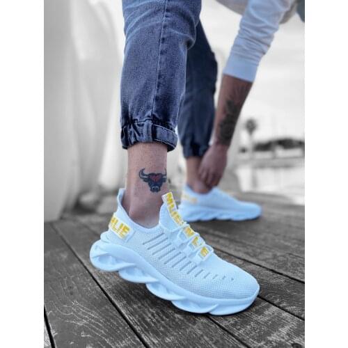 BA0602 Phantom High Base Style Sneakers White Men Sport Shoe