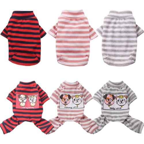 Pet Dog Clothes for Dogs Shirts Winter Dog Jumpsuits Puppy Pet Clothing for Dogs Sweater Chihuahua Yourkshire Costume Ropa Perro