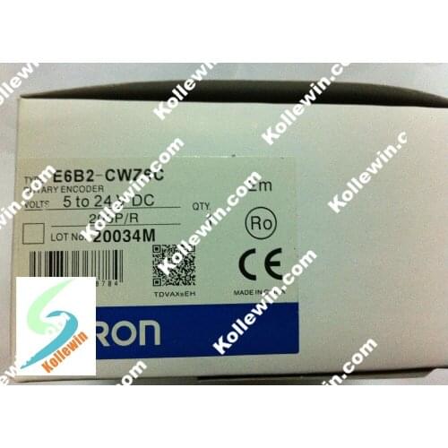 OMR Rotary Incremental Encoder E6B2-CWZ6C 200P/R, 5-24VDC, ABZ PHASE, 200PPR E6B2CWZ6C, free manual and installation instruction