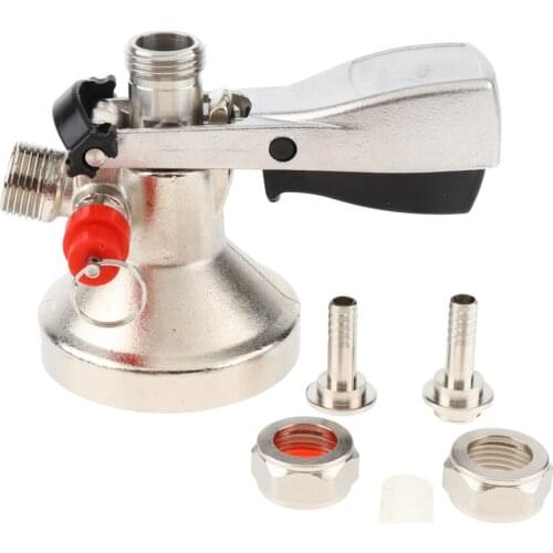 Draft Beer Keg Coupler Beer Dispenser Tap Faucet Beverage Dispenser G-System - Safe Healthy Sturdy