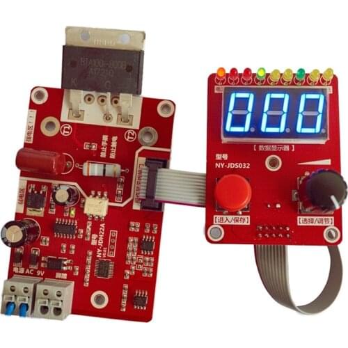 Precision Double Pulse Encoder Spot Welder Transformer Controller Current Time Control Board NY-D02