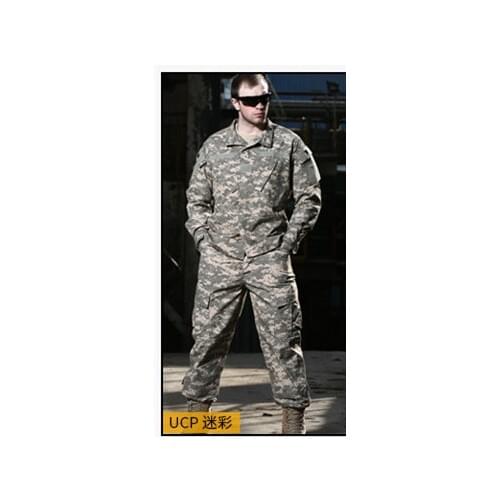 Outdoor Tactical Hunting Airsoft Combat Gear Training Uniform Breathable Clothing suit anti-wear Shirt + Pants Army Clothes