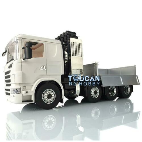 1/14 RC LESU Metal Chassis Hopper 8*8 Sca Hercul Tractor Truck R730 Cabin THZH0682-SMT2