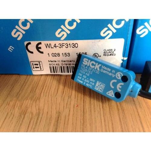 100% New original SICK mirror reflected light switch WL4-3F3130 item number 1028153