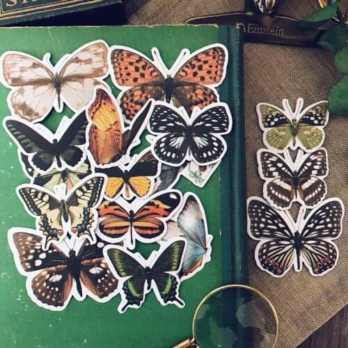 KSCRAFT Vintage Butterflys Cardstock Die Cuts for Scrapbooking Happy Planner/Card Making/Journaling Project