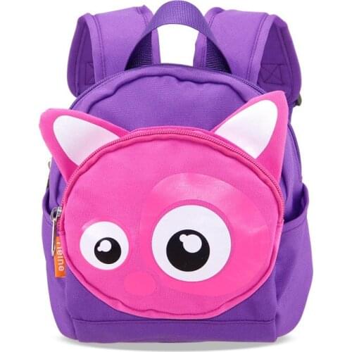 Cute Anti-lost Backpack Dog Fox Bags Baby Boys Kindergarten Book Bag Kids School Bags For Girls Mochila Infantil For Age 1-3