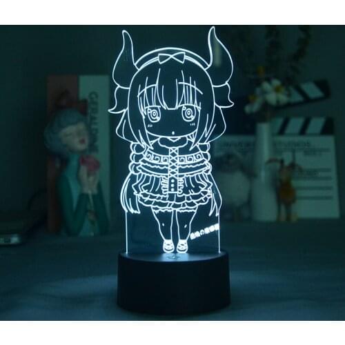 Cartoon Night Light LED Bluetooth Speaker 3D Lamp Table Top Girl Kids Nightlight Anime Fans Friends Birthday Holiday Party Decor