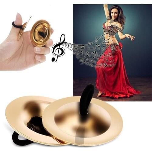 Musical Instrumen Belly Dance Brass Finger Cymbals Middle East Percussion Cymbals Dancing Props Percussion Instrument New