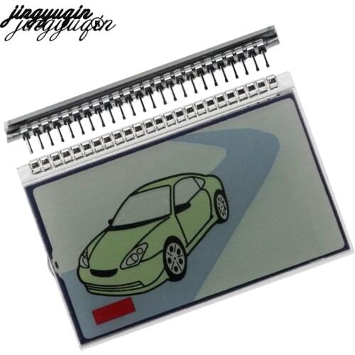 Jingyuqin 5pcs/lot Wholesale M5 LCD display Screen For Scher Khan M 5 lcd remote Keychain Two Way Car Alarm System