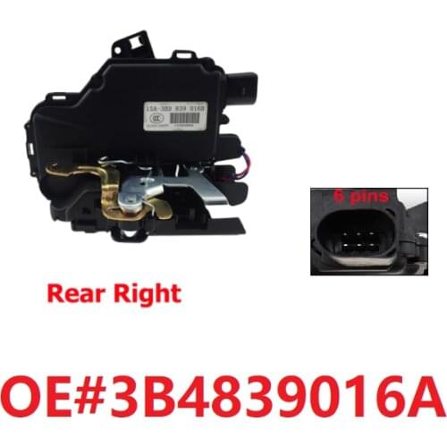DOOR LOCK ACTUATOR FRONT RIGHT SIDE FOR GOLF 4 IV MK4 SEAT SKODA PASSAT BORA LUPO BEETLE 3B4839016 3B4839016A