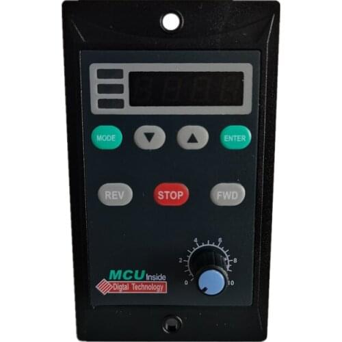 Intelligent digital display AC motor governor 6-250W speed regulating motor controller soft start speed change switch