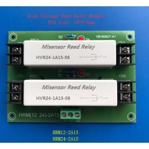 HRM12 / 24-2A15, 107 * 76mm, 20KV high voltage relay module, coil 12 / 24V