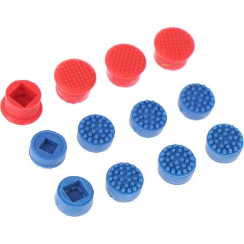 10pcs Laptop Nipple Rubber Mouse Pointer Cap For IBM Thinkpad Little TrackPoint Red Cap For Lenovo Keyboard Trackstick Guide
