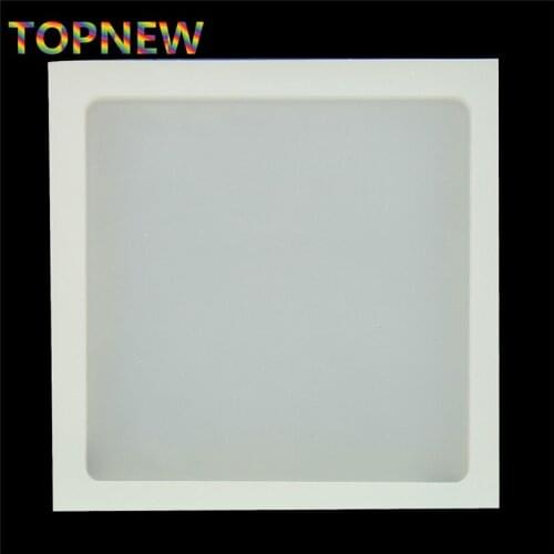 Silicone Square Mold Soft Pottery Base Mud Board Mould DIY Resin Decorative Craft Pendant Jewelry Making Molds