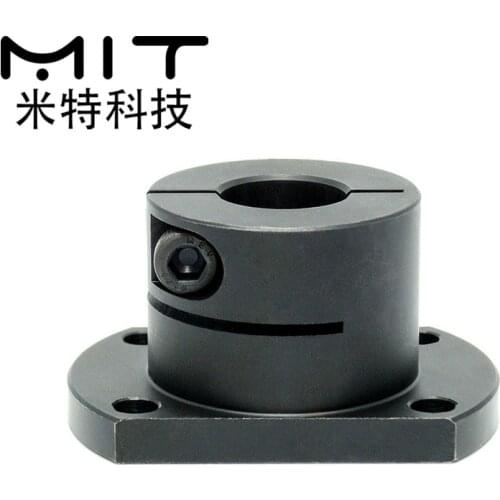 STHWCB Flange Type Bearing Housing Standard Guide Shaft Support Open Type Double-sided Cutting Flange Shaft Bracket