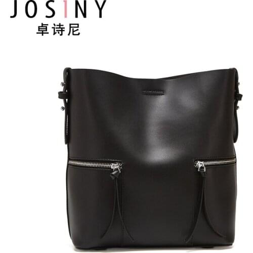 JOSINY Woman Original Messenger Bolsos Bags for Women Shoulder Bag PU Leather 2021 Fashion Top-handle Bags Travel Bag for Ladies