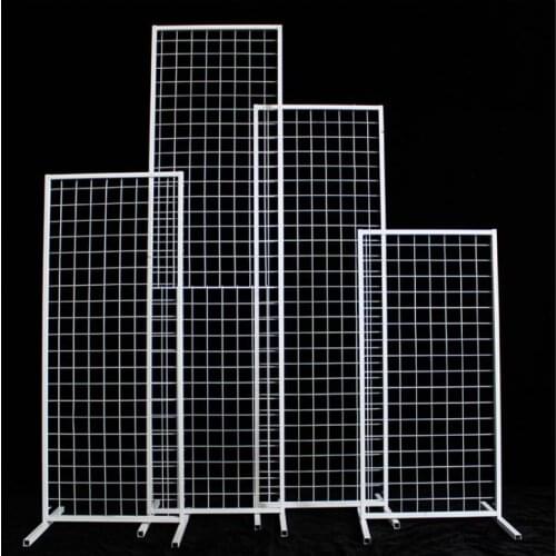 Wedding props grid screen new wrought iron grid screen road background ornaments stage decoration scene layout
