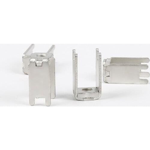 Power Type Straight Insert Copper Fixed Seat PCB-38D M4 Shed Bar Type Hardware Power Wiring Terminal