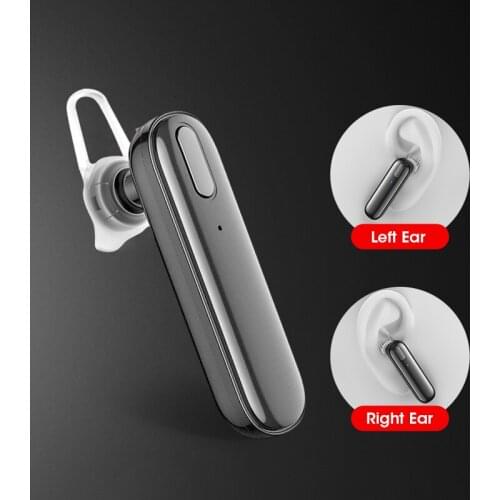 TWS Wireless Earbuds Single Handsfree Bluetooth Earphones For Driving HD Call Headphone Microphone Business Headset With Mic